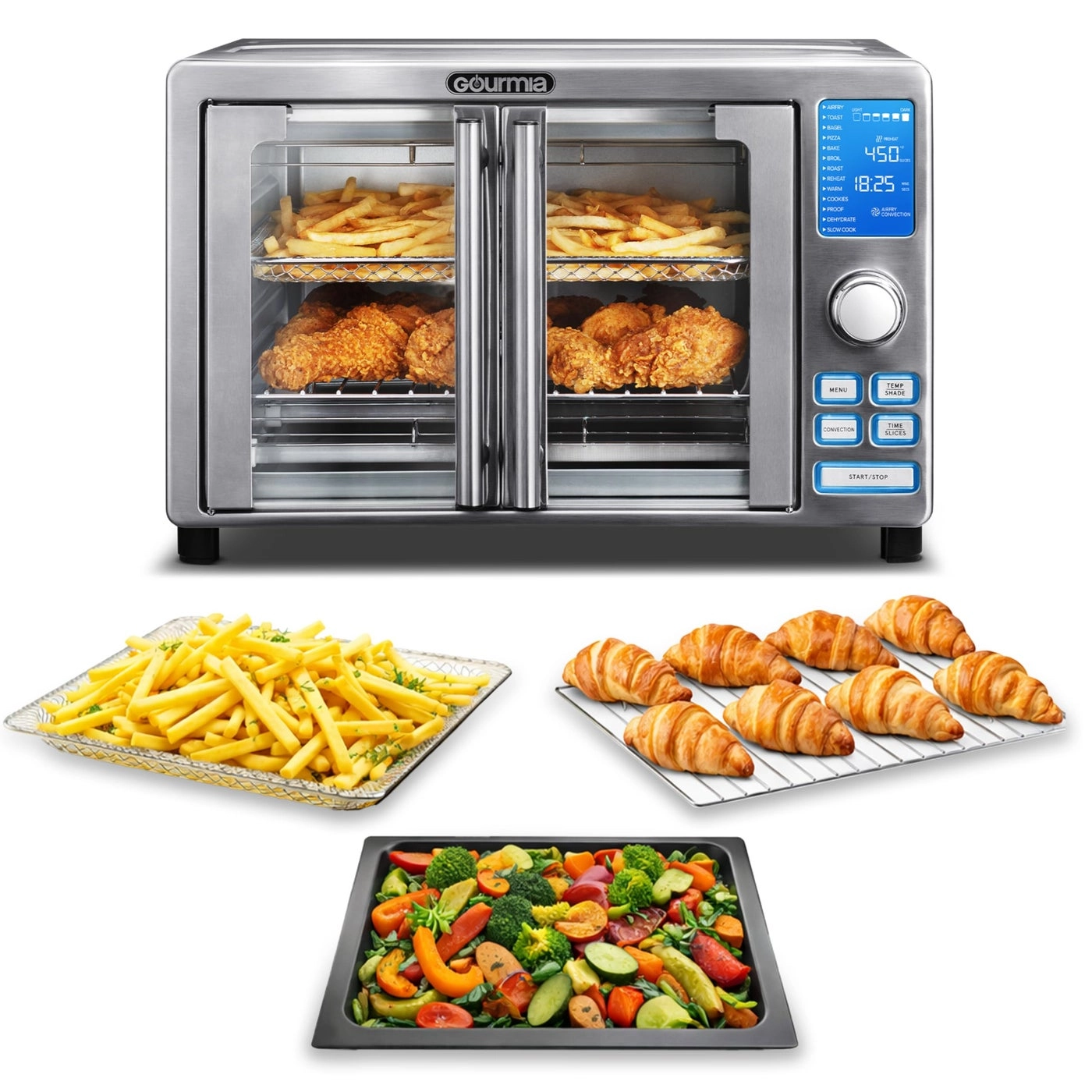 Digital Air Fryer Toaster Oven