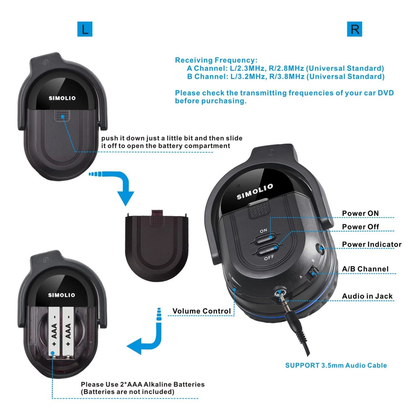 SM-562 Wireless Headphone