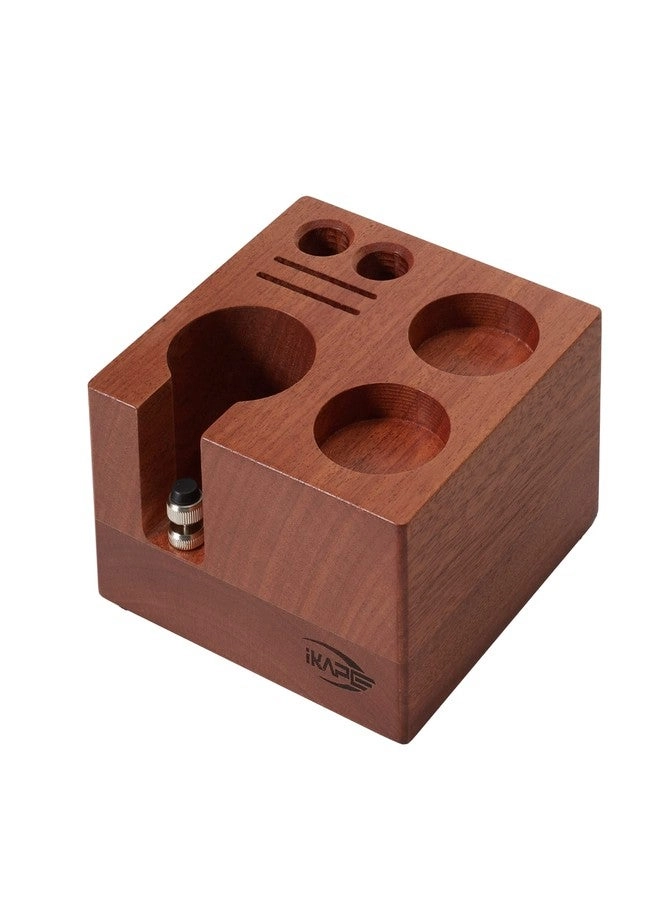 Espresso Tamper Holder - Natural Walnut Fit for 51, 54, 58mm