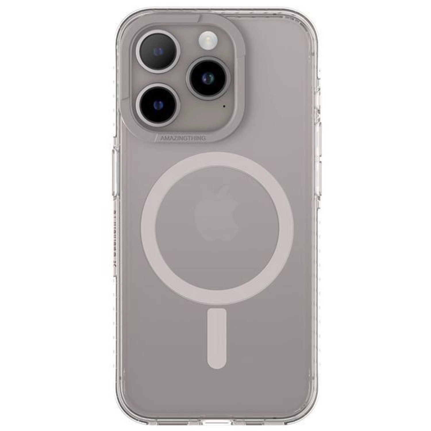 AMAZINGthing Titan Pro Back Cover Mobile Case with Stand for iPhone 15 Pro