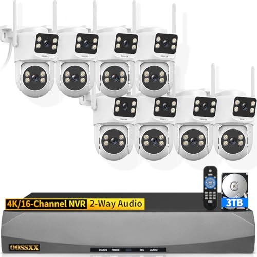 Wireless Security Camera System 2.5K