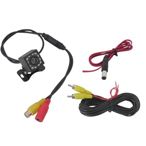Backup Camera - 12-LED Night Vision AV/RCA 420 TV Lines