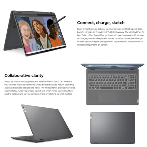 IdeaPad Flex 5 - 16'' Core i7-1255U 16GB DDR4 1TB SSD