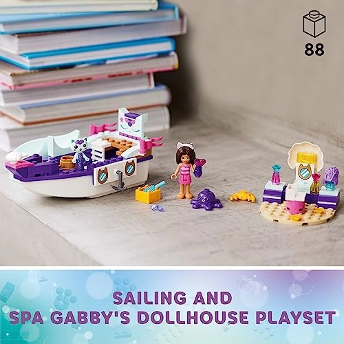 Gabby's Dollhouse Gabby & MerCat's Ship & Spa Boat (10786)