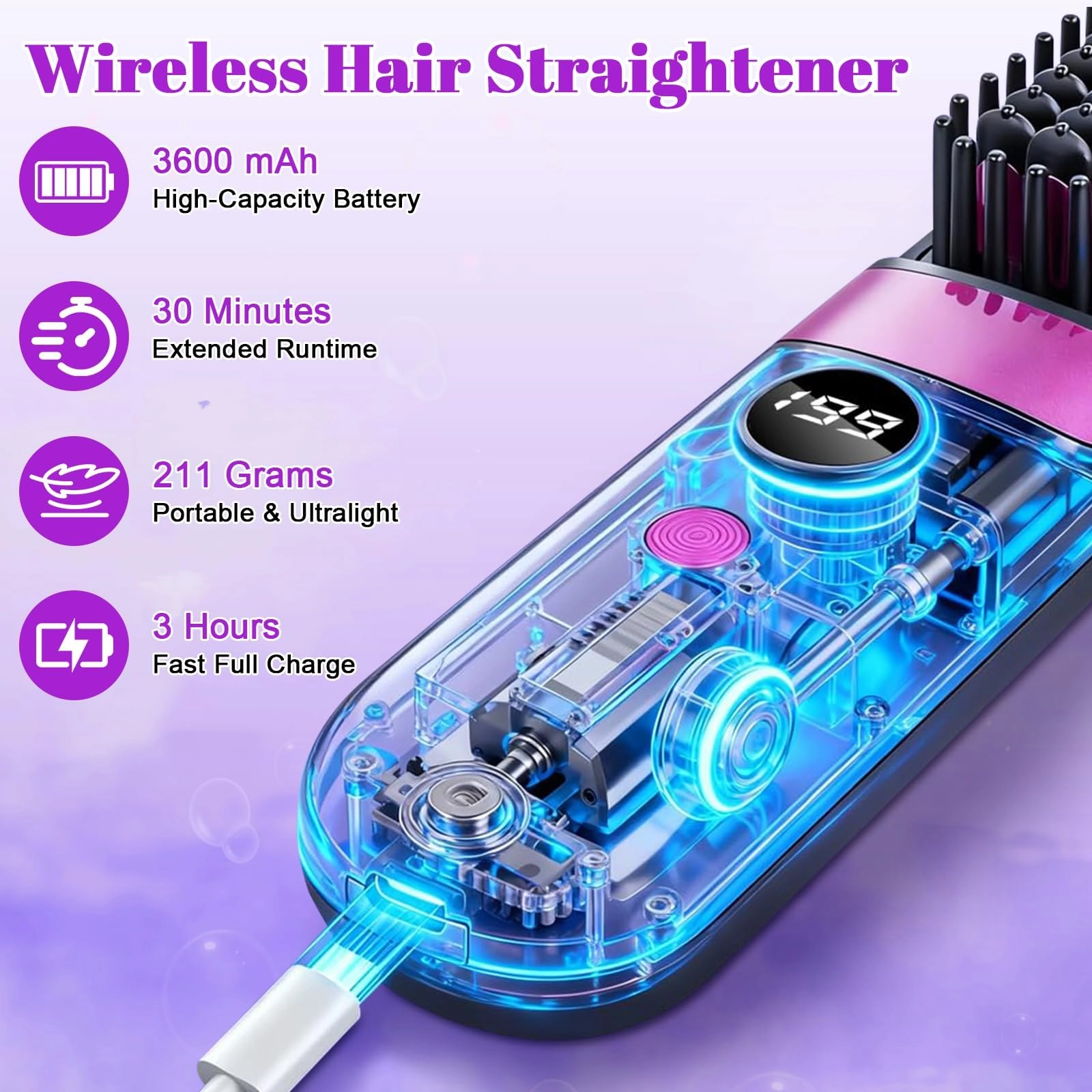 Go Brush Pro - Cordless USB-C Rechargeable