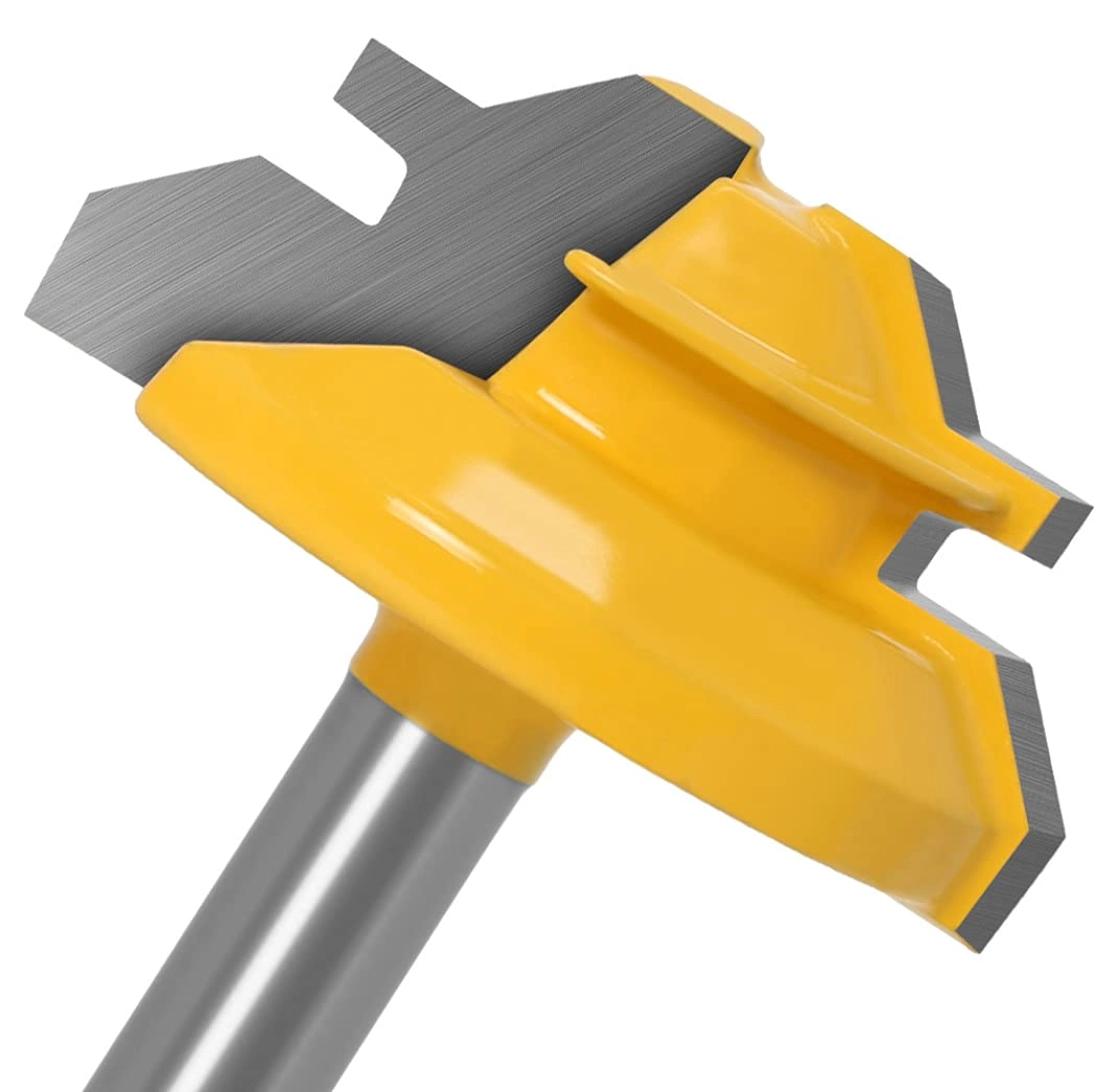 Lock Miter - 1/4-Inch Shank + Tongue and Groove - 2Pcs