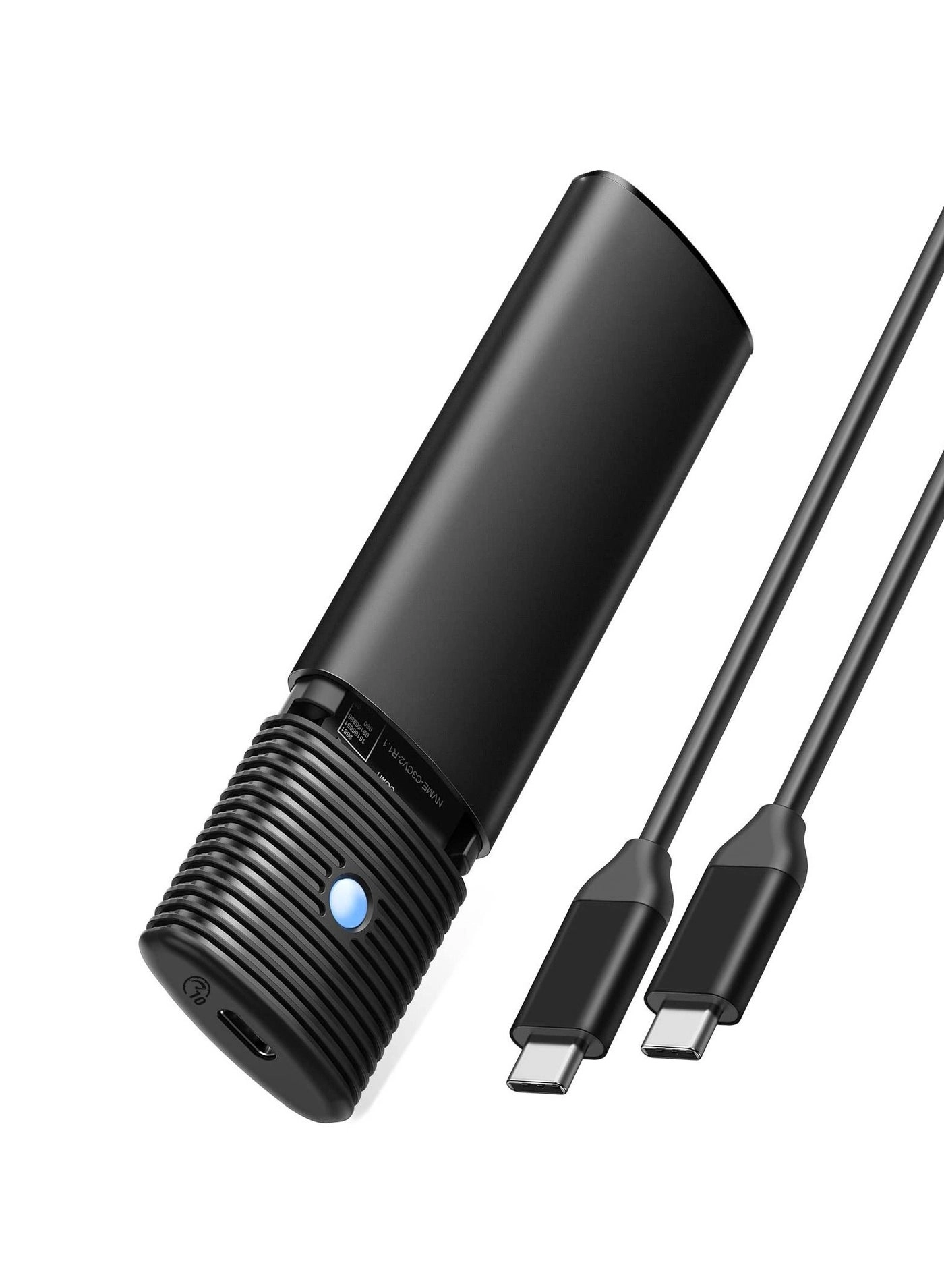 M.2 NVMe SSD Enclosure - 10Gbps USB3.2 Tool-Free