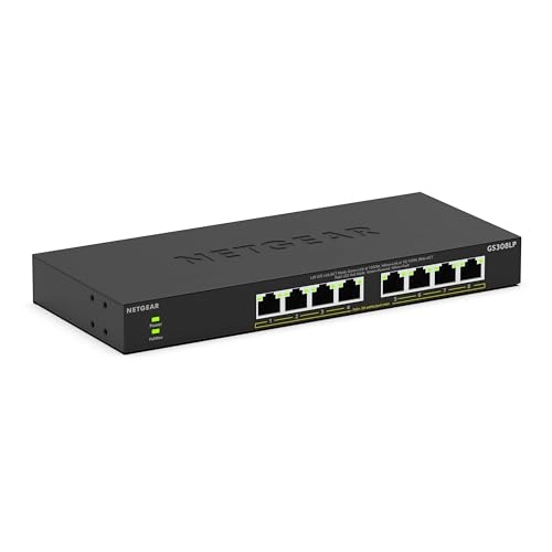 NETGEAR GS308LP 8-ports