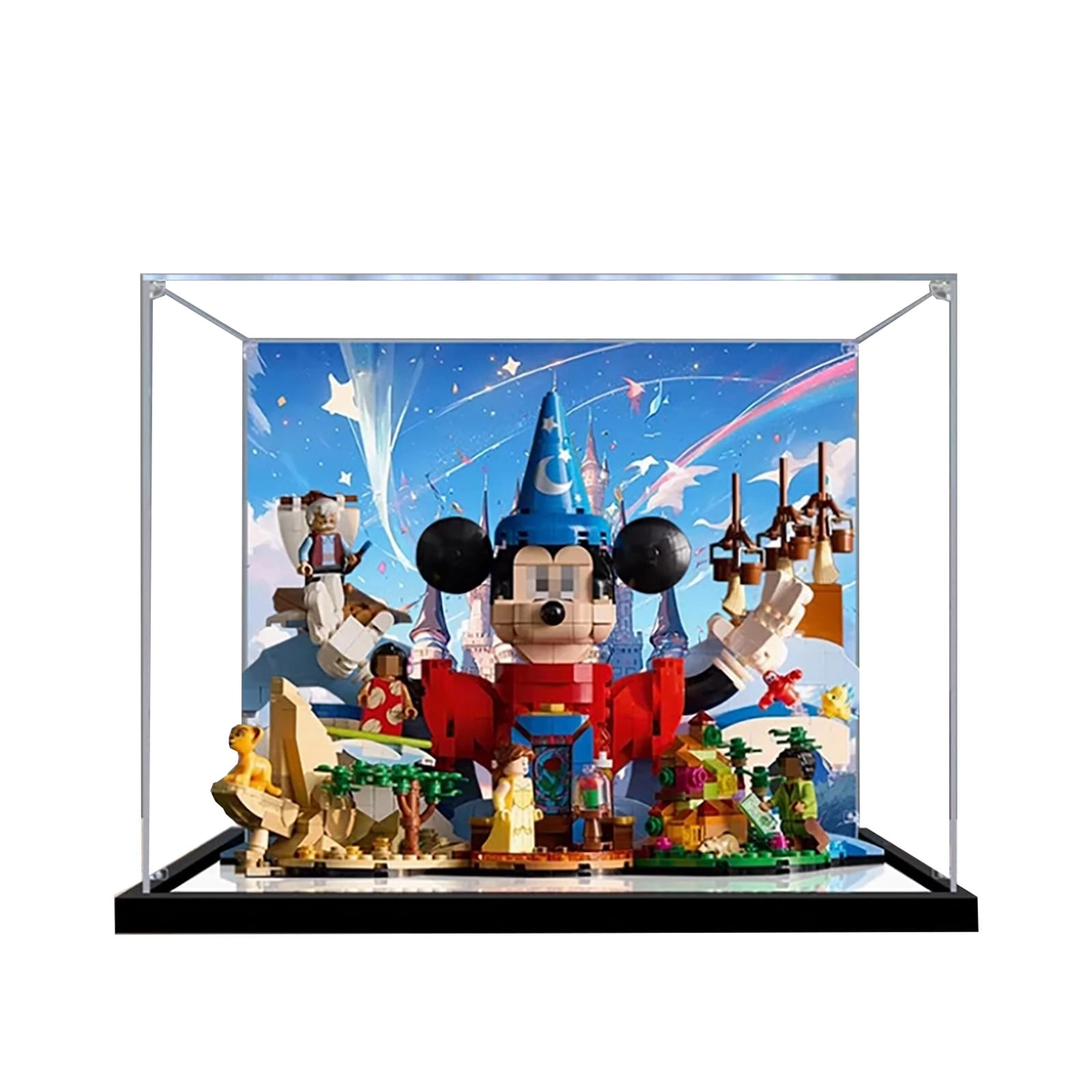 SONNIES Acrylic Display Case - Magic World Lego
