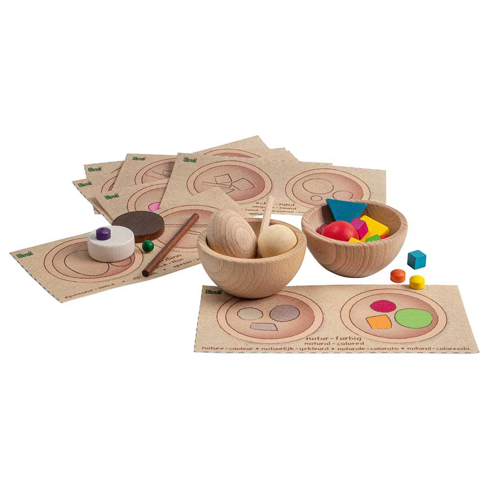 Sort And Companre Educational Game - Suitable for 4 years & above 21 pieces