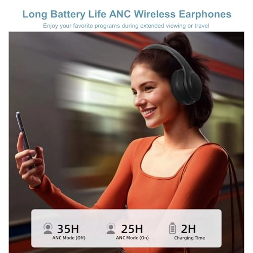ANC Headphone - Wireless Headphone
