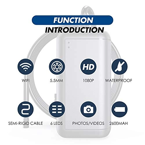 Endoscope Camera - 2MP HD Wireless