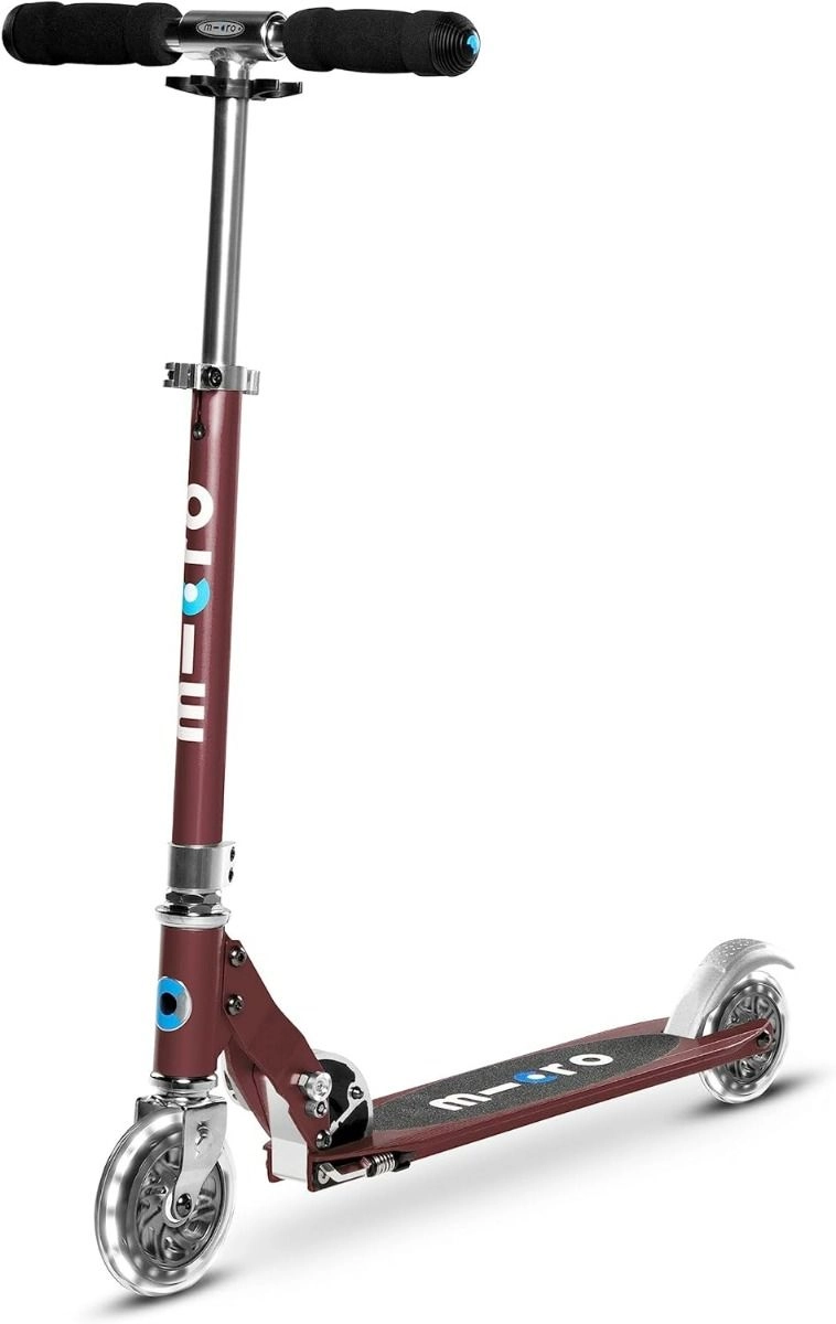Sprite Kick Scooter – 120/80 mm LED Foldable