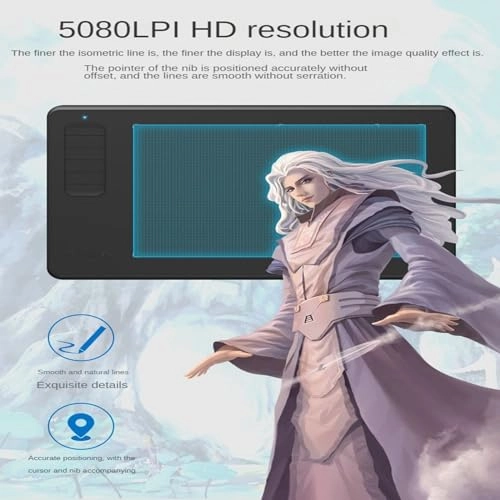 Electronic hand-drawing tablet - 8192