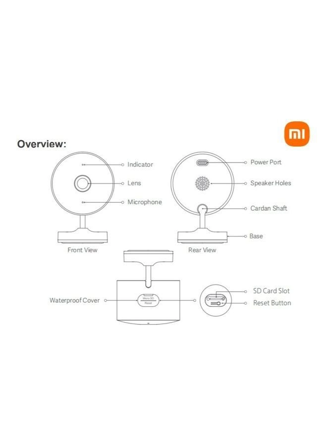 Wireless Outdoor Security Camera 1080p