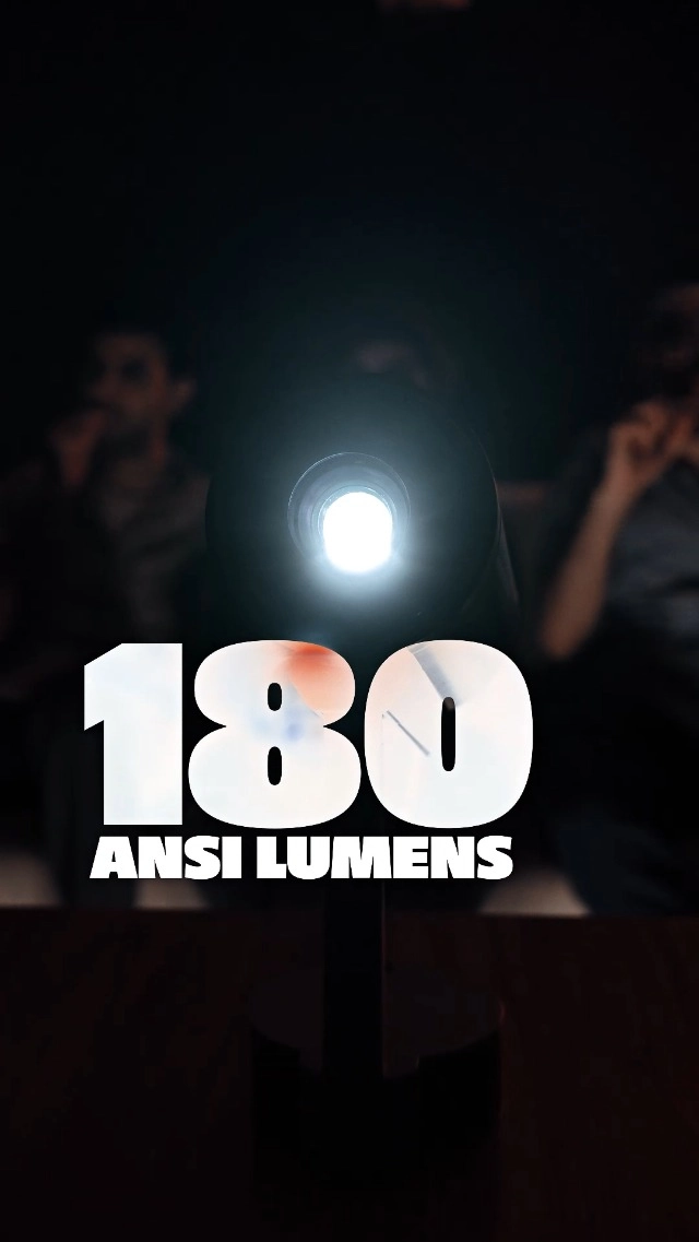 LUMIO Smart FHD Projector 9049070092 180 ANSI Lumens