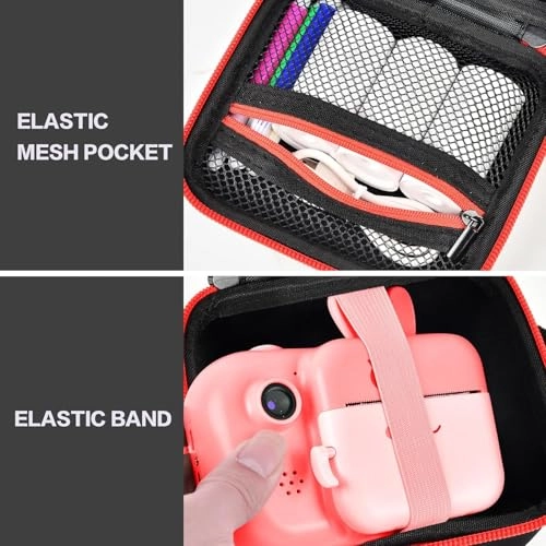 Bag - 5.5 x 5.1 x 3.1 inches suitable for ESOXOFFORE for Dylanto for Prograce for GKTZ for YEEHAO for LETSHAHA for ENERHAMP/ for Anchioo/ for YETCN/ for Amzelas/ for WEEFUN/ for MEETRYE/ for USHINING/ for Mafiti/ for Bestoonemultiple instant camera for digital camera for girls camera