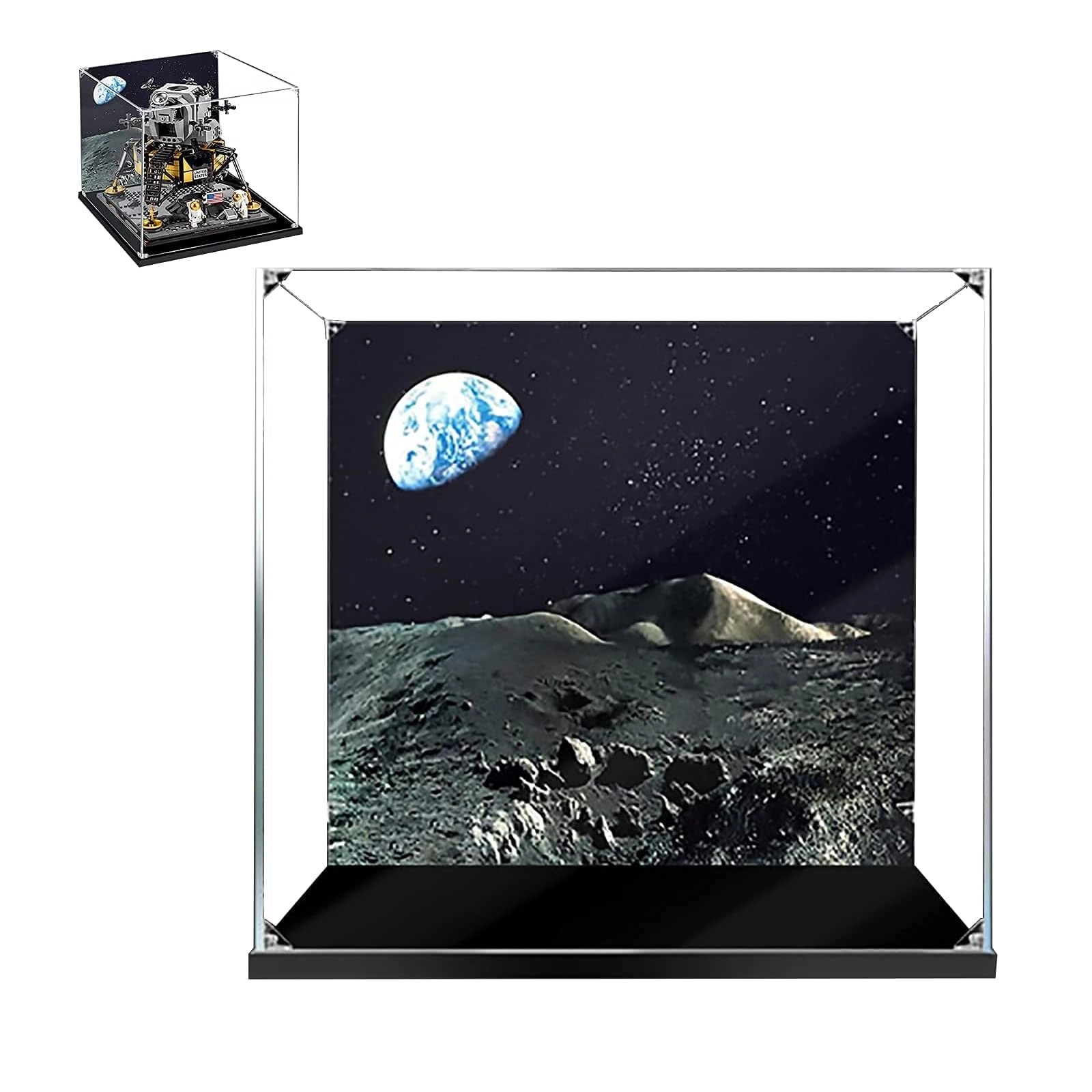 OYTOCLKU Acrylic Display Case - Compatible with Lego 10266