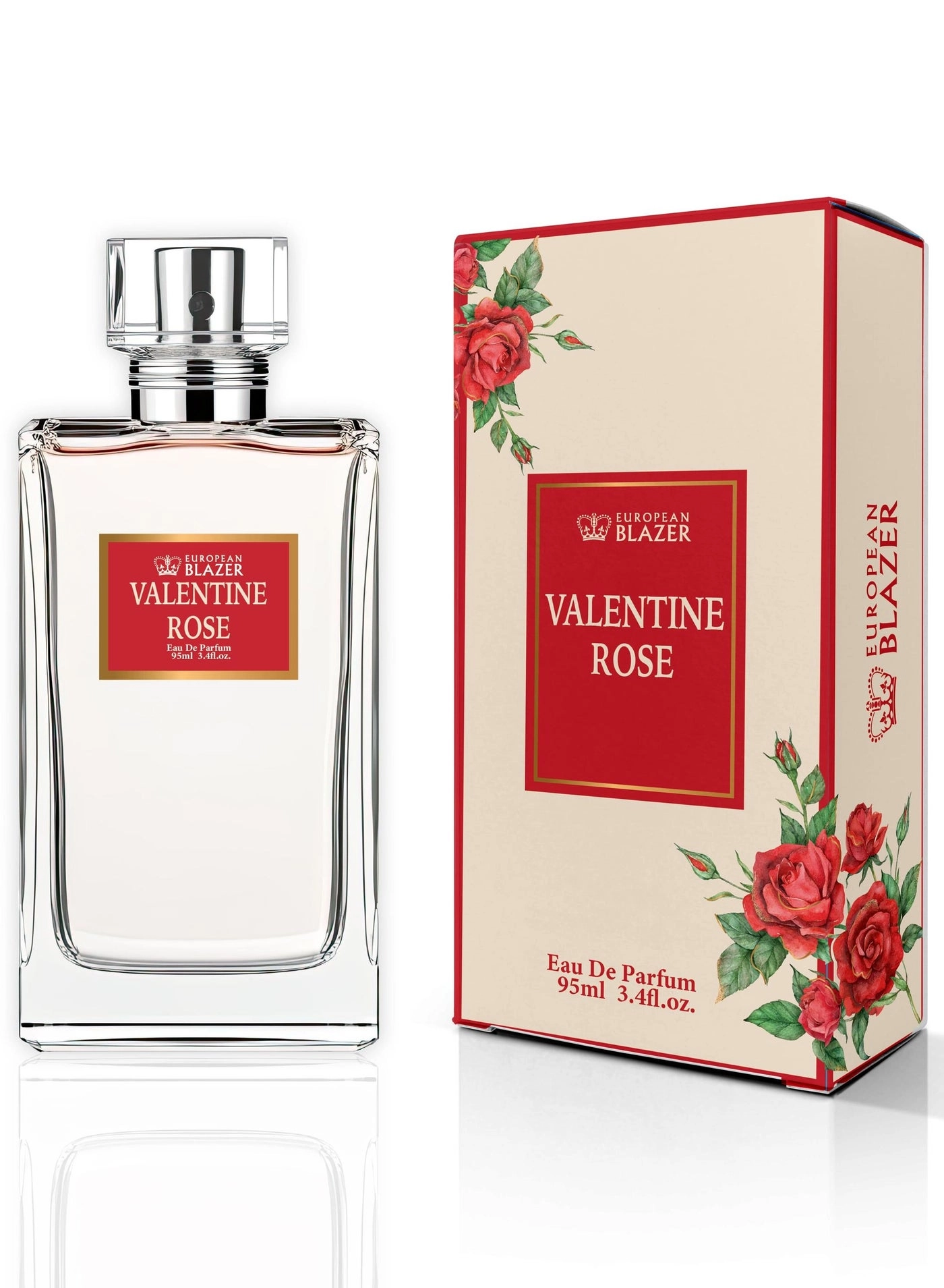 EUROPEAN BLAZER Valentine Rose Eau de Parfum 95ml