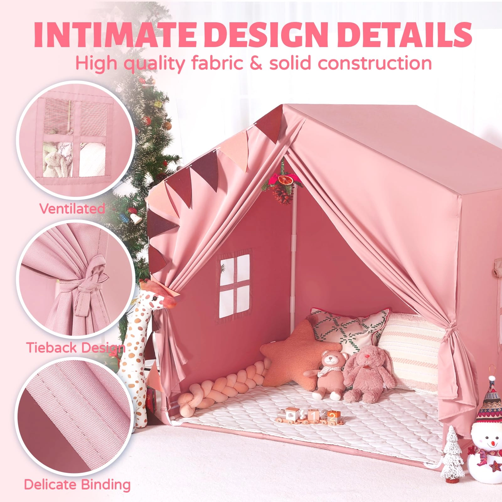 Princess Castle Play Tent - Large Celadon
