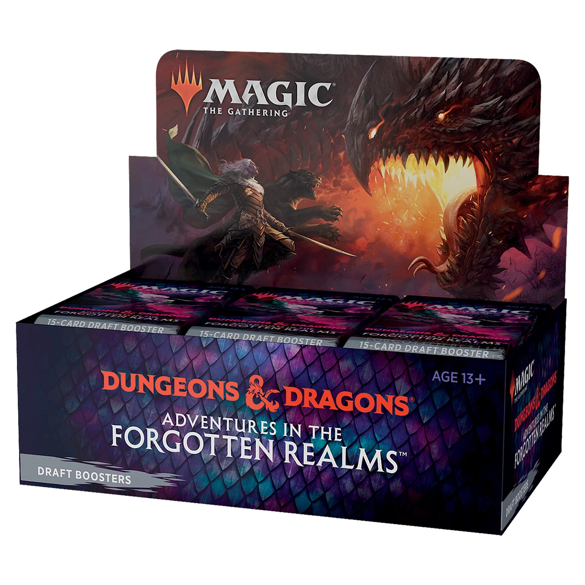 Wizards of the Coast Adventures in the Forgotten Realms Draft Booster Box - 540 Magic Cards