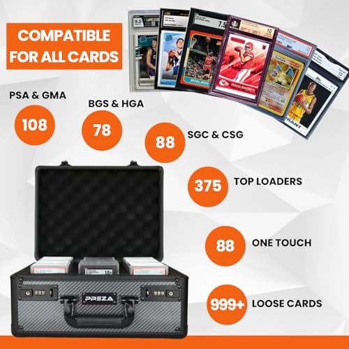 Slab Case - Large Combination and Key Lock