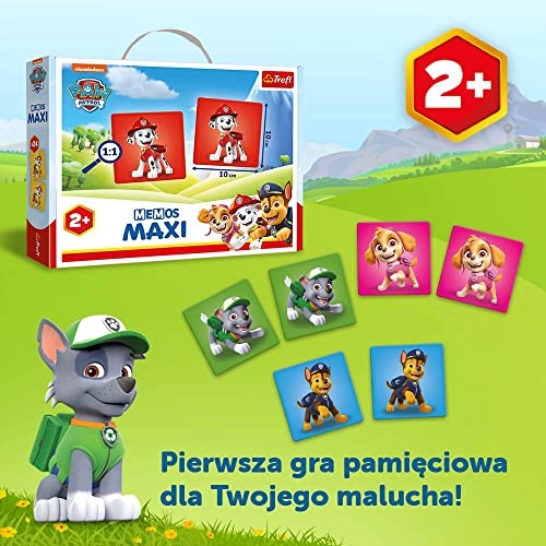 Memos Maxi Paw Patrol - 24 months and up 24 pieces