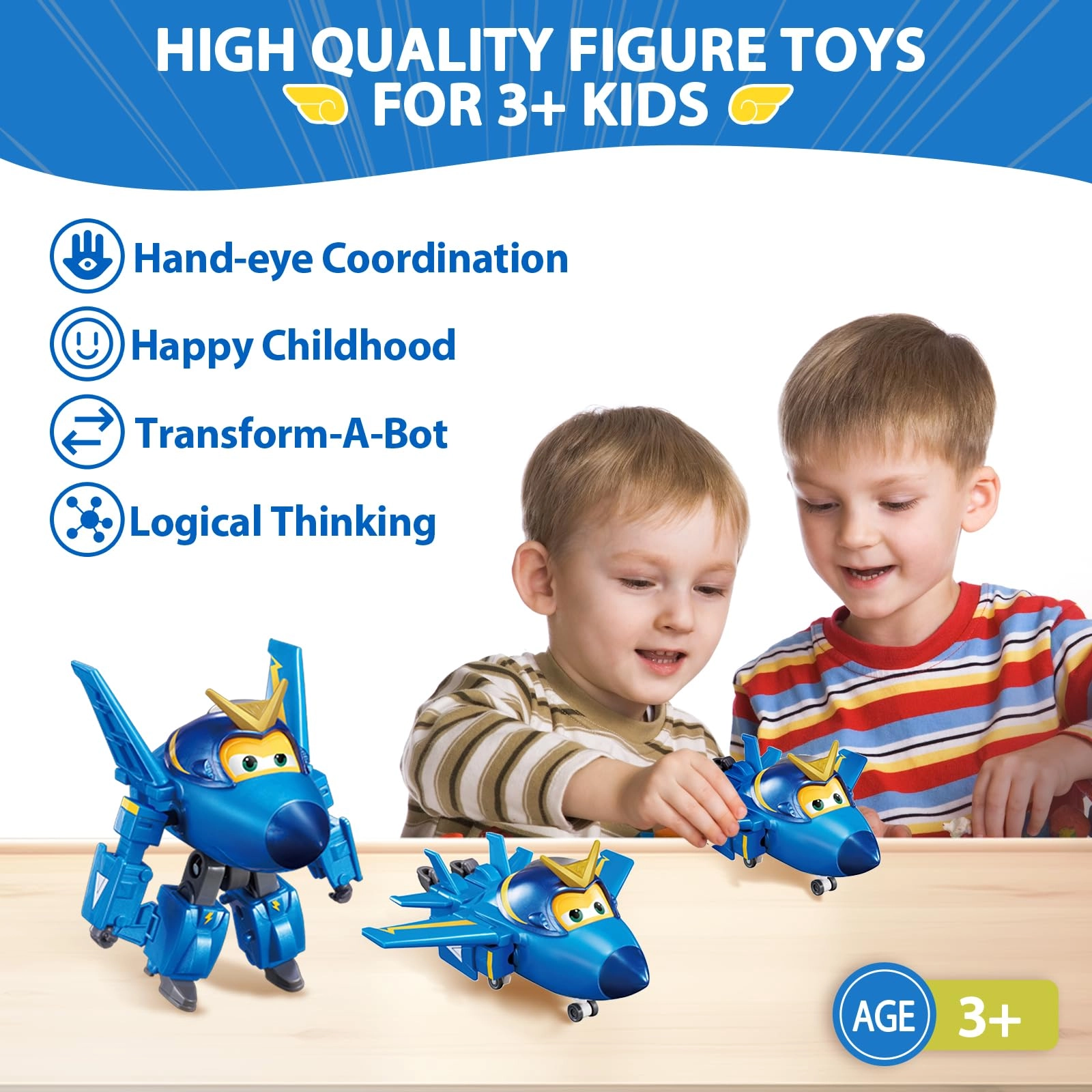 Super Wings - 3 steps Jerome