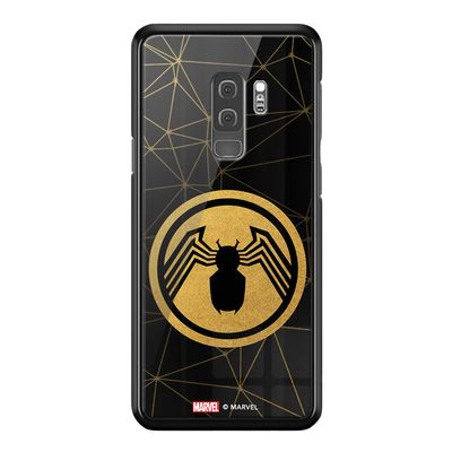 Wackylicious Spiderman Gold Collection Back Case for Galaxy S9 Plus