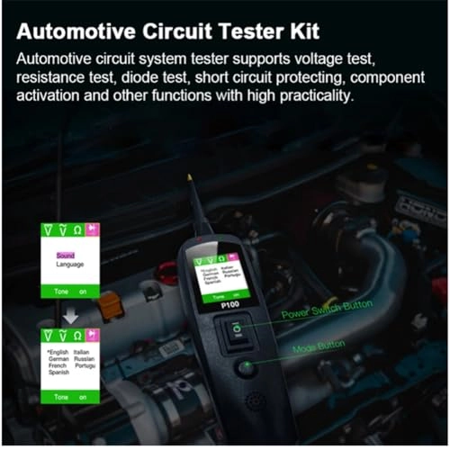Automotive Circuit Tester - 1-10Amp 12.0V or 24.0V
