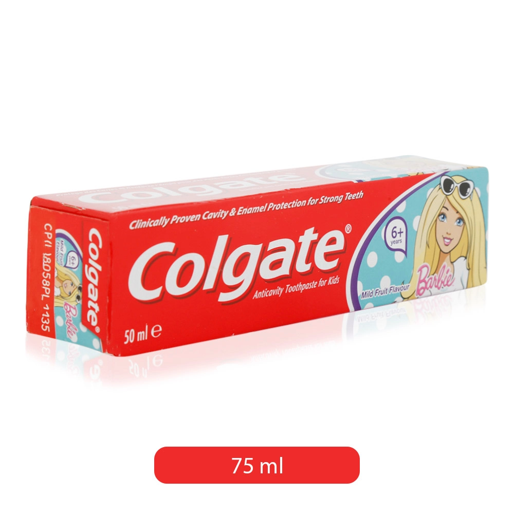 Colgate Kids Fluoride Mild Bubble Fruit Toothpaste 6+ 50ml