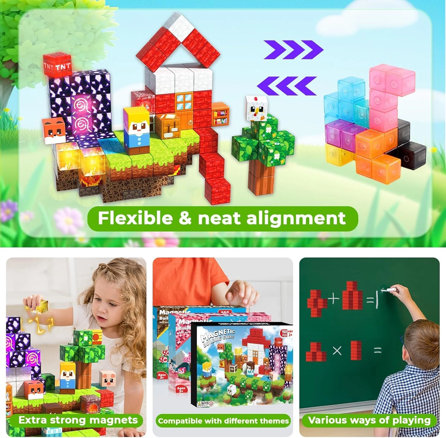 Floating Grassland Portal - 150pcs