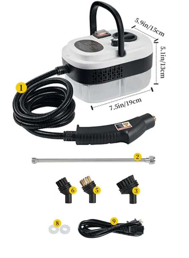 Handheld Steam Cleaner - 3.5 Bar 1.2L