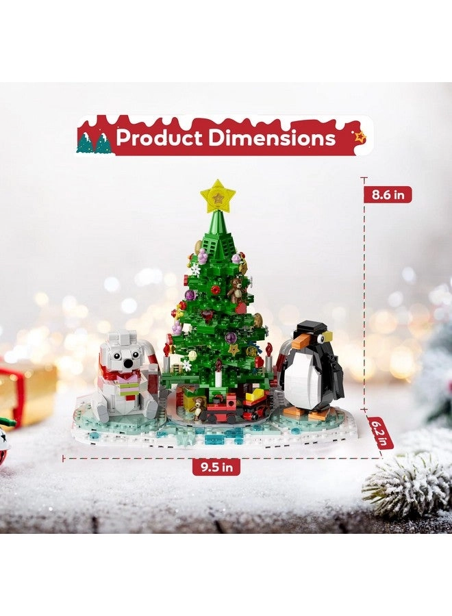 Christmas Tree Building Kit - Animals 802pcs