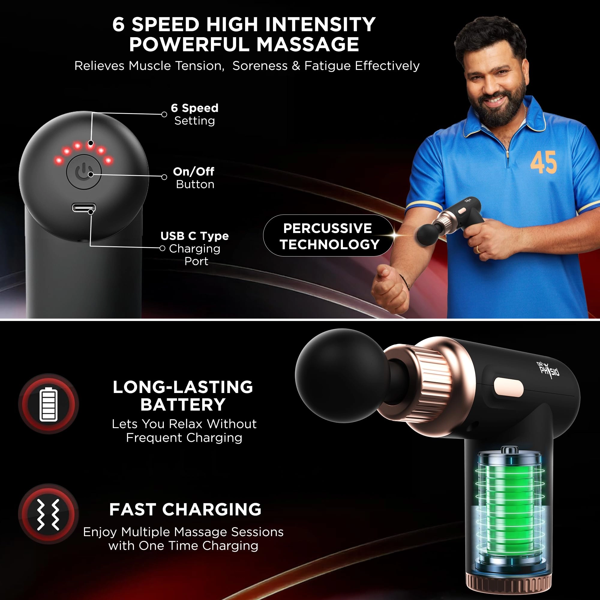Dynamo 1034 Massage Gun