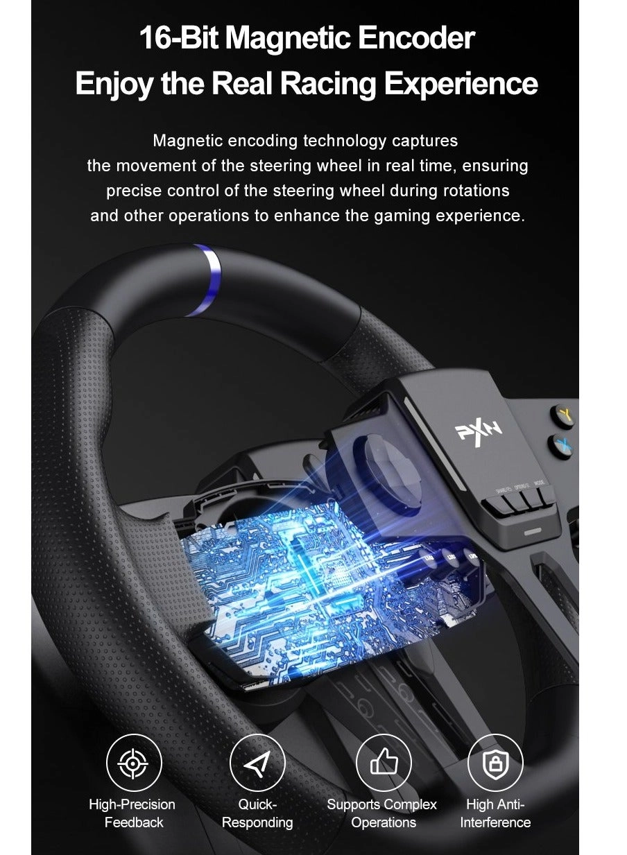 V9 Gen 2 Racing Wheel & Pedals - PC/Xbox/PS4/Switch