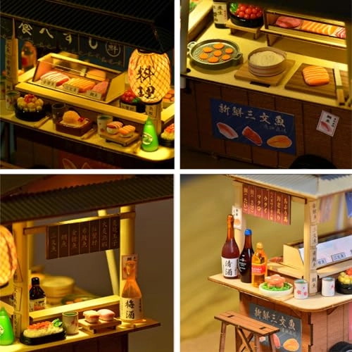 DIY House Craft Kit - Without Dust Cover Paper Wood