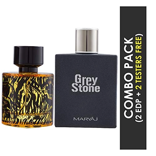 Wild Stripes Eau de Parfum - 100ml + Grey Stone Eau de Parfum - 100ml + 2 Parfum Testers FREE