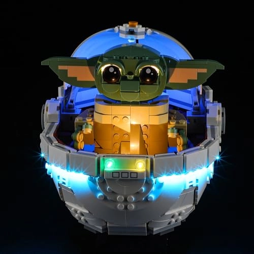 LED Light Kit for LEGO Grogu with Hover Pram 75403