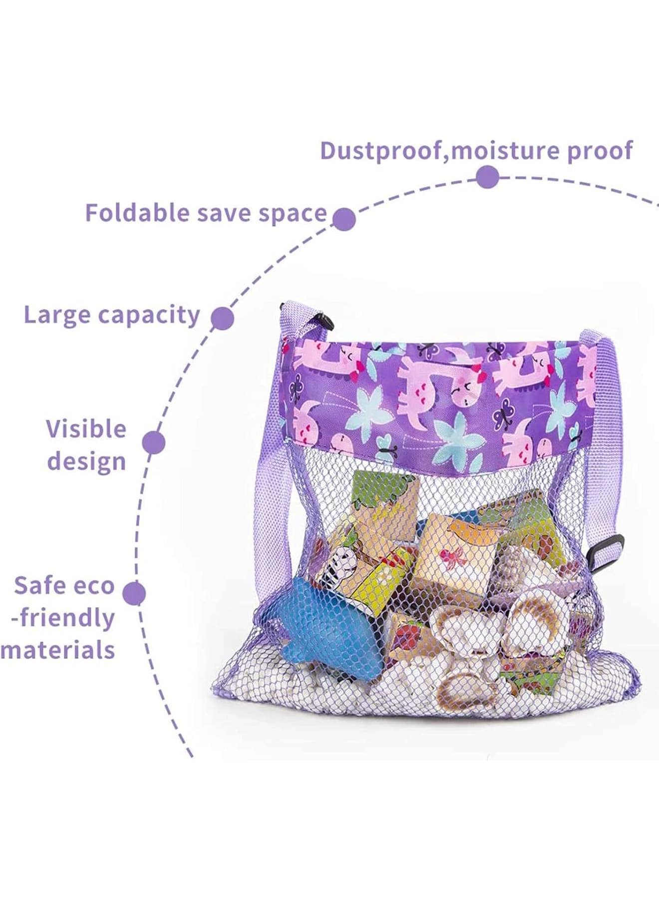 Shell Bags - Beach Mesh 5 Pcs