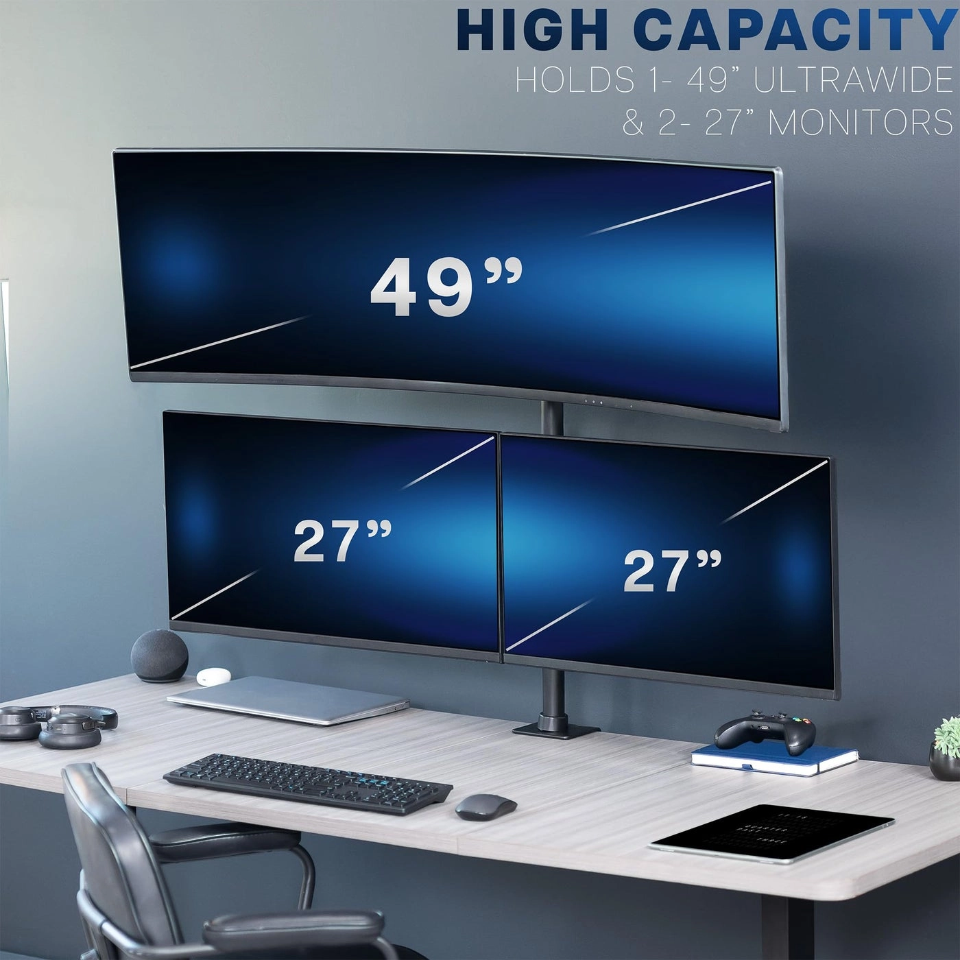 STAND-V103T - Triple 49 inch
