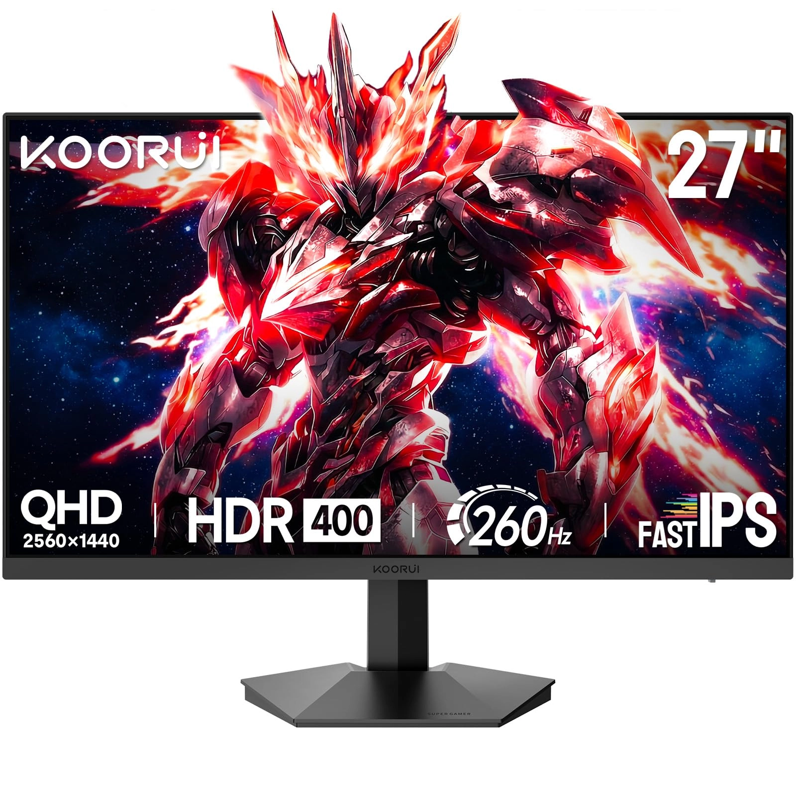 Koorui G2721X - 27 Inches 2560 x 1440 Pixels