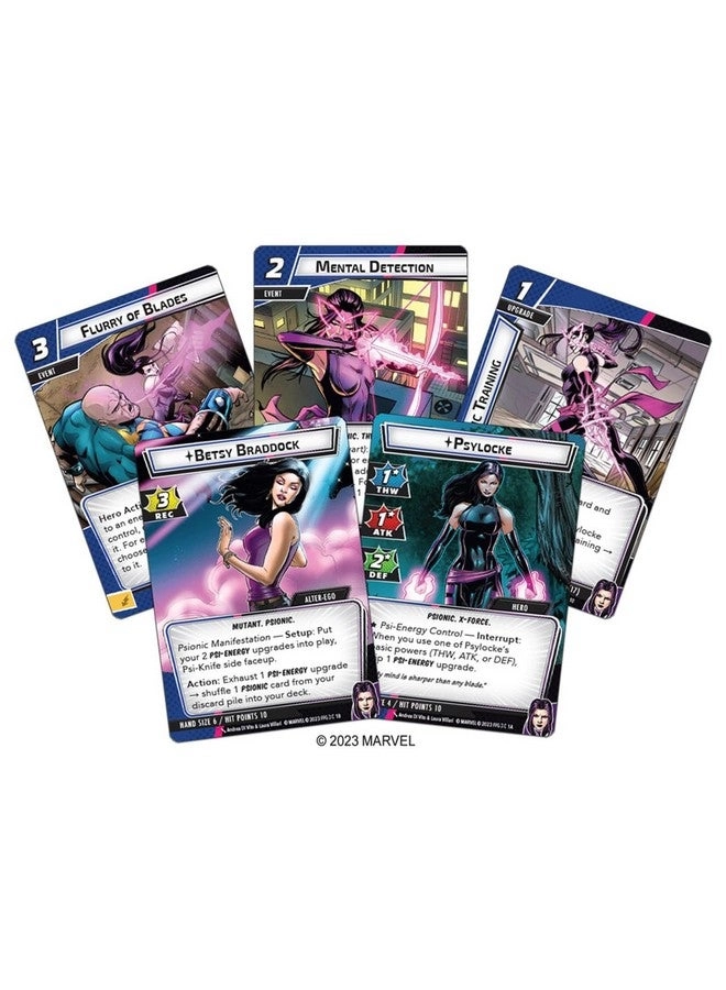 Marvel Champions The Card Game: Psylocke Hero Pack