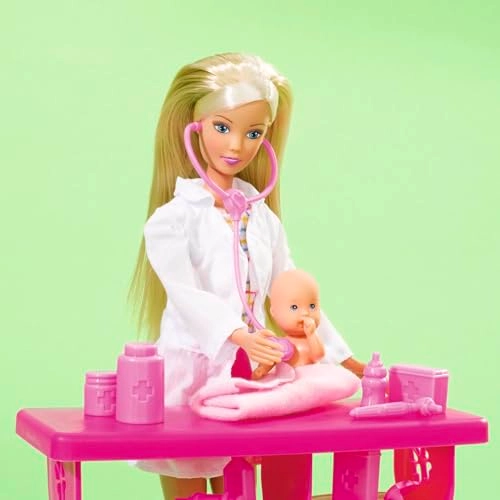 Steffi Love Baby Doctor Playset - 29cm Plastic Ages 3+