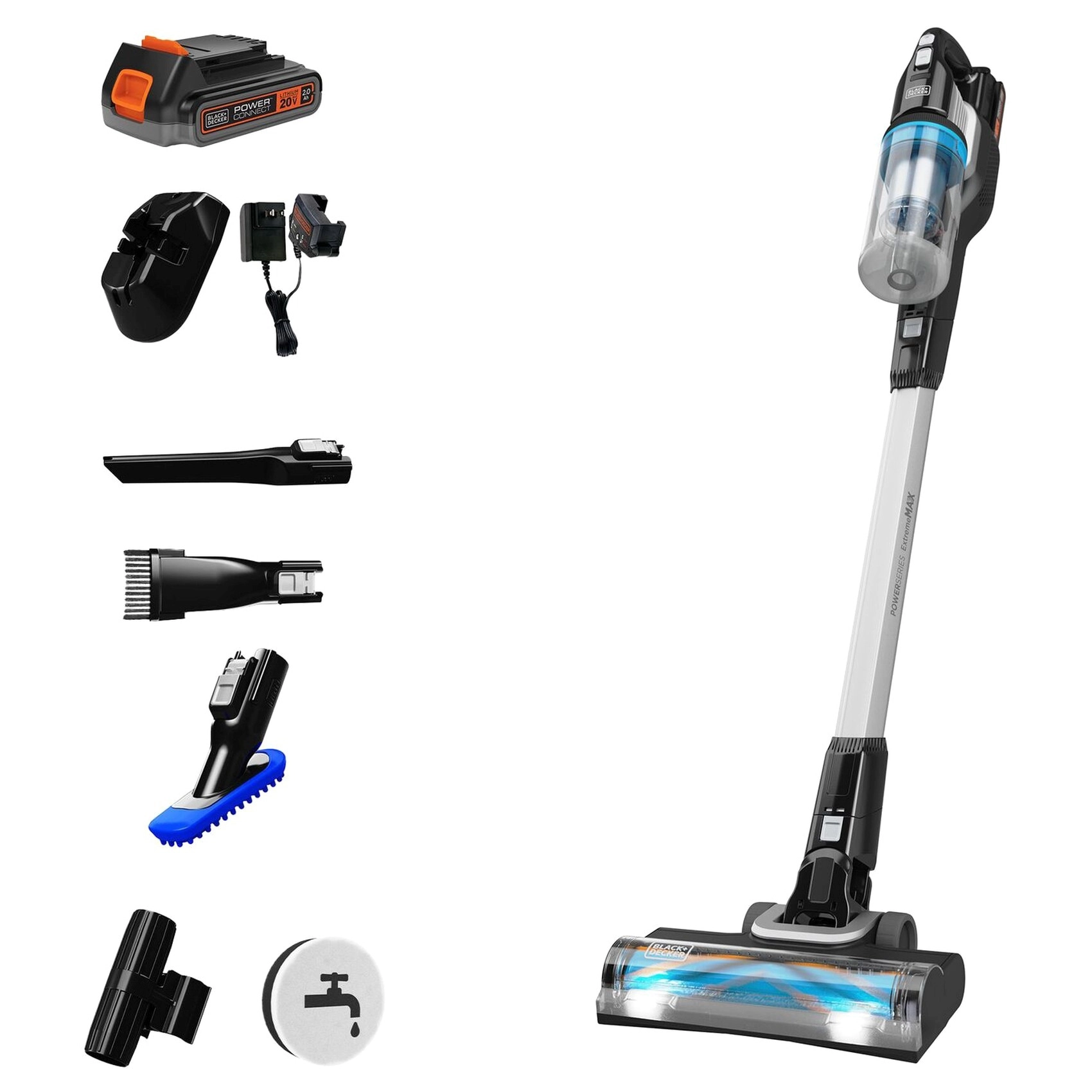 Black & Decker BHFEB520D1-GB - Multi-surface Up to 56 Minutes