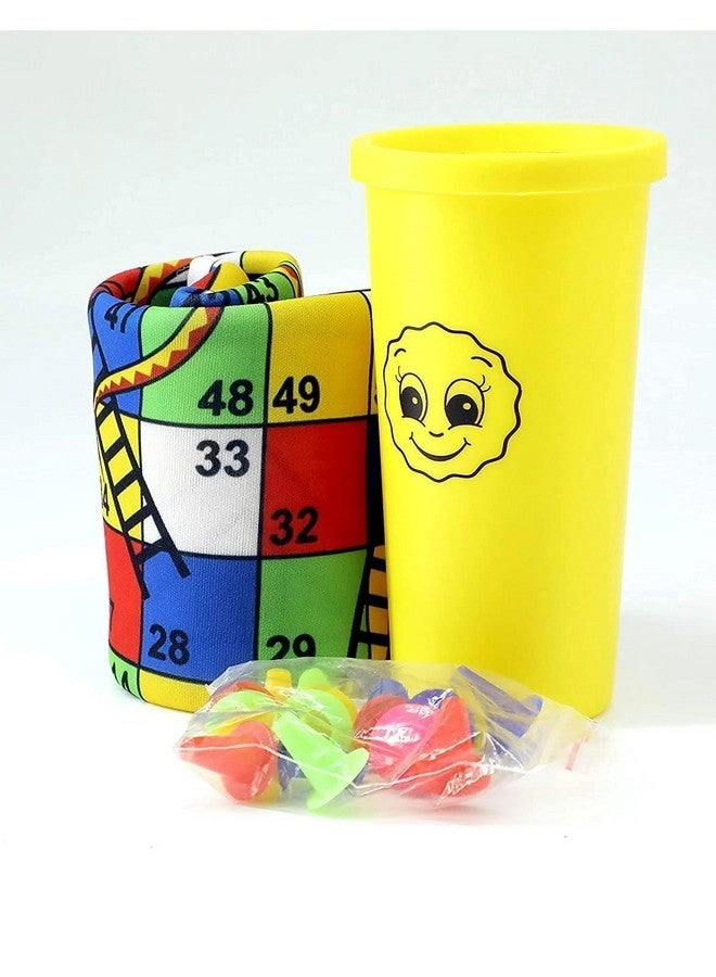 Jumbo 3 in 1 Ludo Snake & Ladder Play Mat - Reversible Anti-Skid