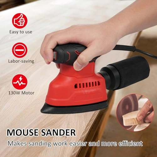 Detail Sander - 130W 1.1A 12000rpm