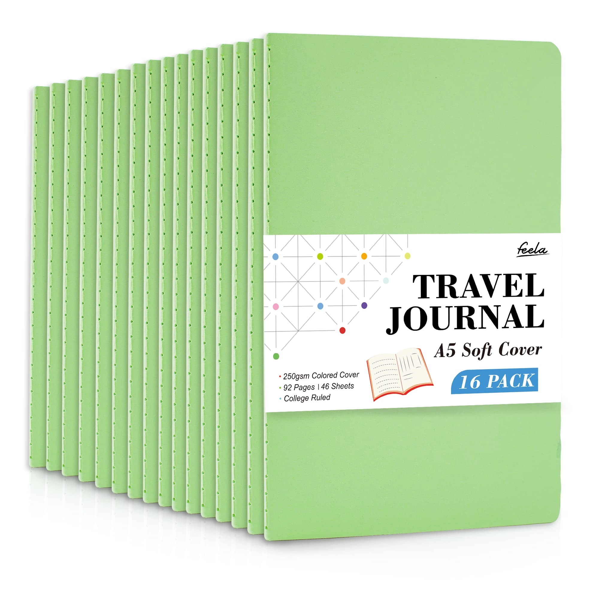Soft Cover Notebooks A5 Softcover - Blank 46 Sheets