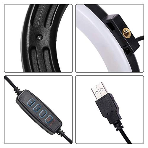 Ring Light LED - 6" Tripod 3 Light Modes