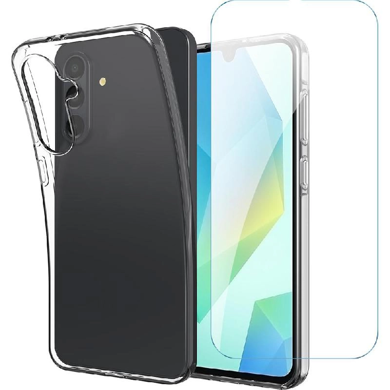 Soft TPU + Tempered Glass Smartphone Case for Samsung Galaxy A26 5G